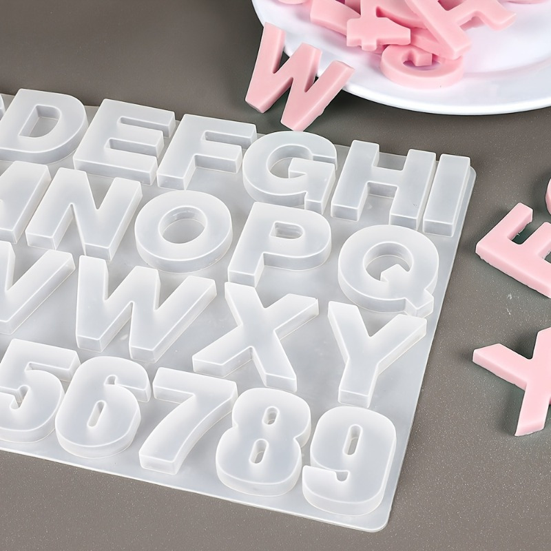 قالب سيليكون للحروف من A إلى Z - مراجعة Resin Art Alphabet وسعره
