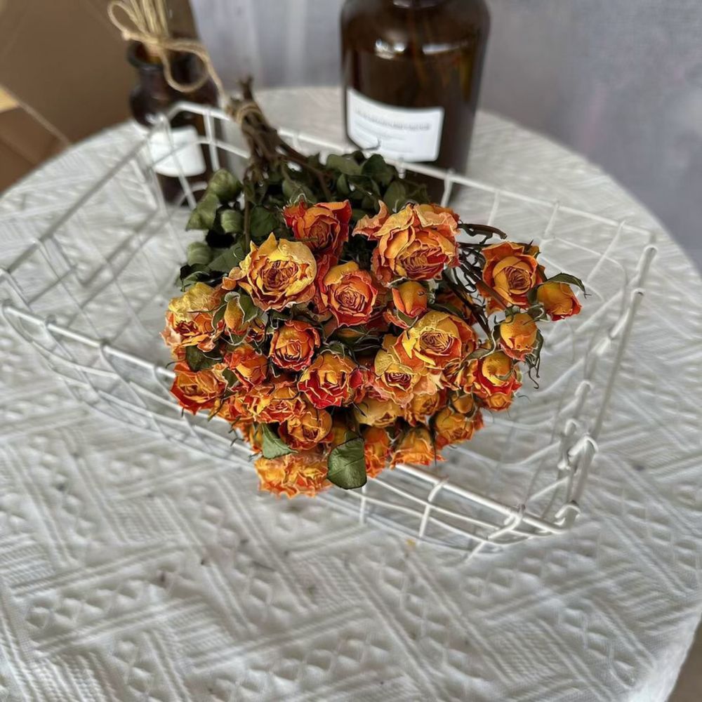 باقة ورود طبيعية مجففة ومحفوظة - مراجعة Resin Art Rose وسعره
