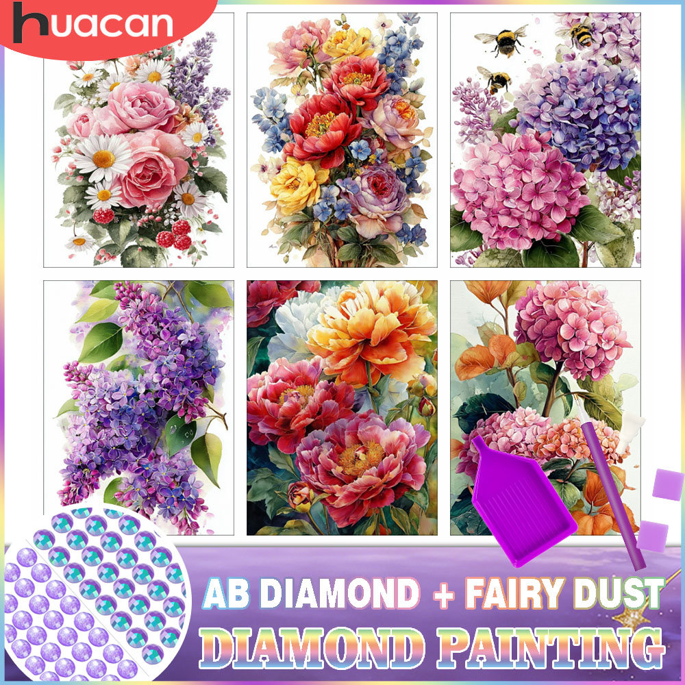 طقم رسم بالألماس من HUACAN، زه - مراجعة Resin Art Rose وسعره