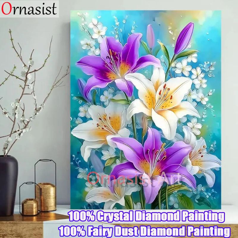 كامل كريستال الماس الفسيفساء ا - مراجعة Resin Art Wallpaper وسعره